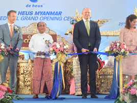 De Heus supports development of aqua farming in Myanmar with opening of new feed mill