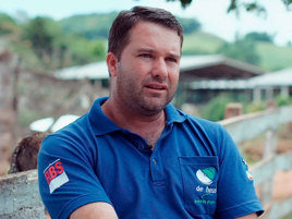 After eight years, our farm already produces 2.7 million litres of milk per year