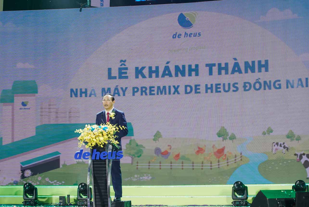 Inaugurate the first De Heus Premix Factory in Asia